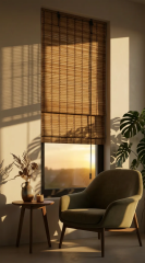 Katlamalı Bambu Stor Adramis