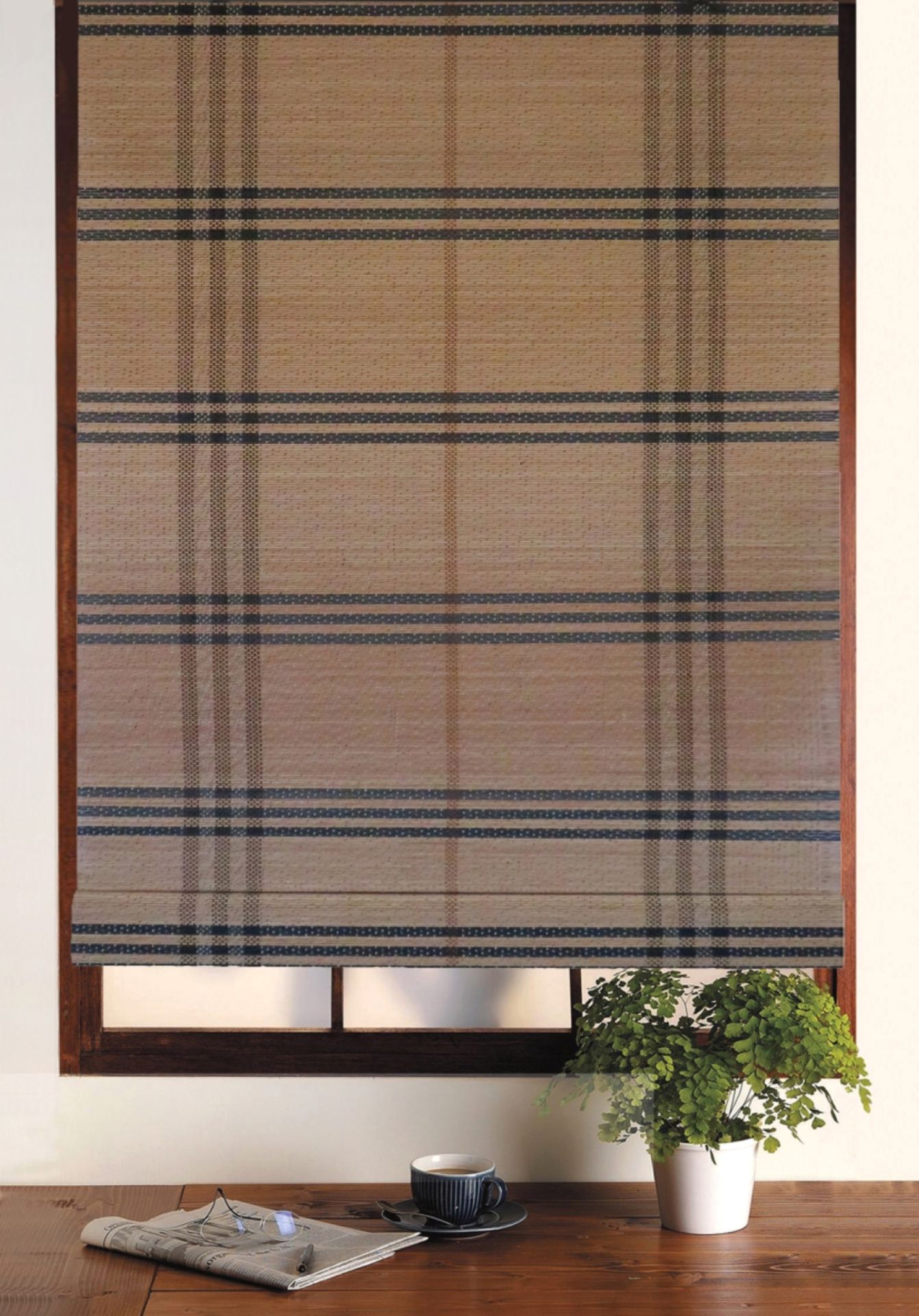 Katlamalı Bambu Stor Echose