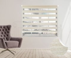 Zebra Stor Plise Keten-Bambu