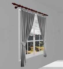 Ahşap Rustik 28 mm Ceviz