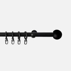 Metal Rustik 20 mm Kugel Siyah