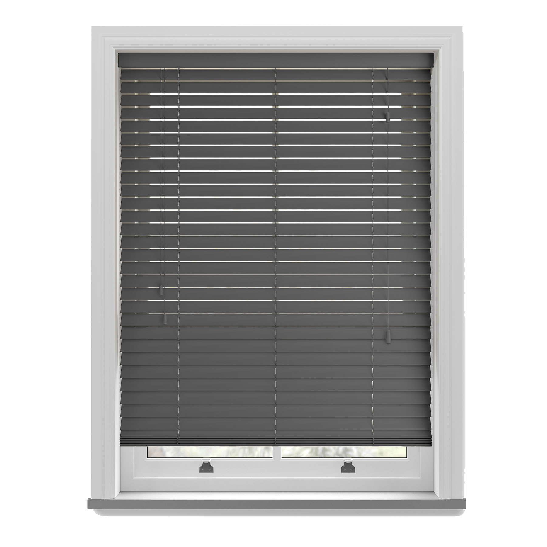 PVC Jaluzi 25 mm Antrasit