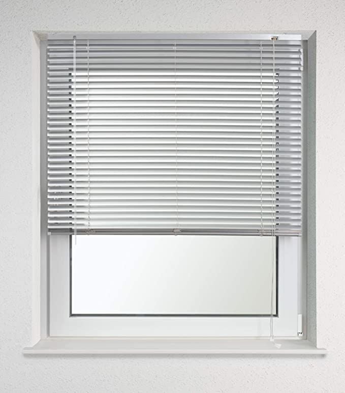 Alüminyum Jaluzi 25 mm Gümüş