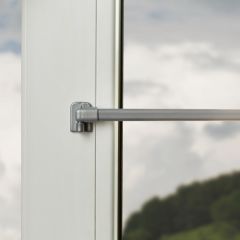 Briz Çubuğu Oval Mat Krom %75 Uzamalı