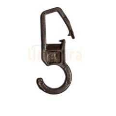 Rustik Perde Katlama Kancası Ceviz