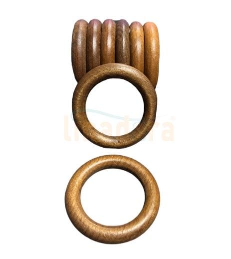 Ahşap Rustik Halkası 28 mm Ceviz