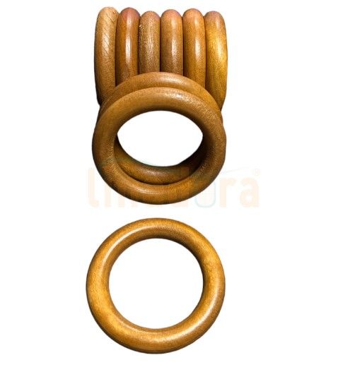 Ahşap Rustik Halkası 28 mm Kiraz