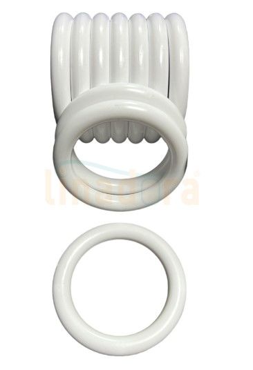 Rustik Plastik Halka 28 mm Beyaz