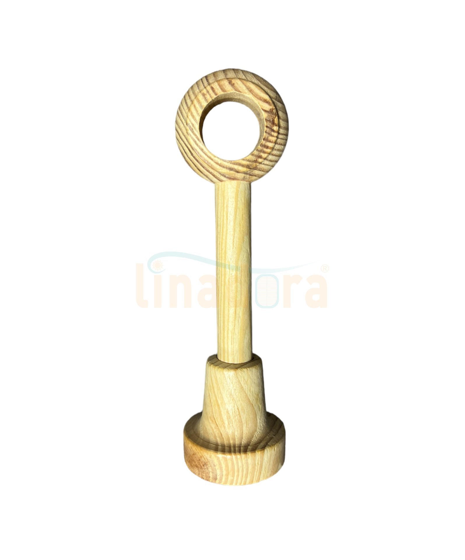 Rustik Ahşap Taşıyıcı Ayak 28 mm Çam