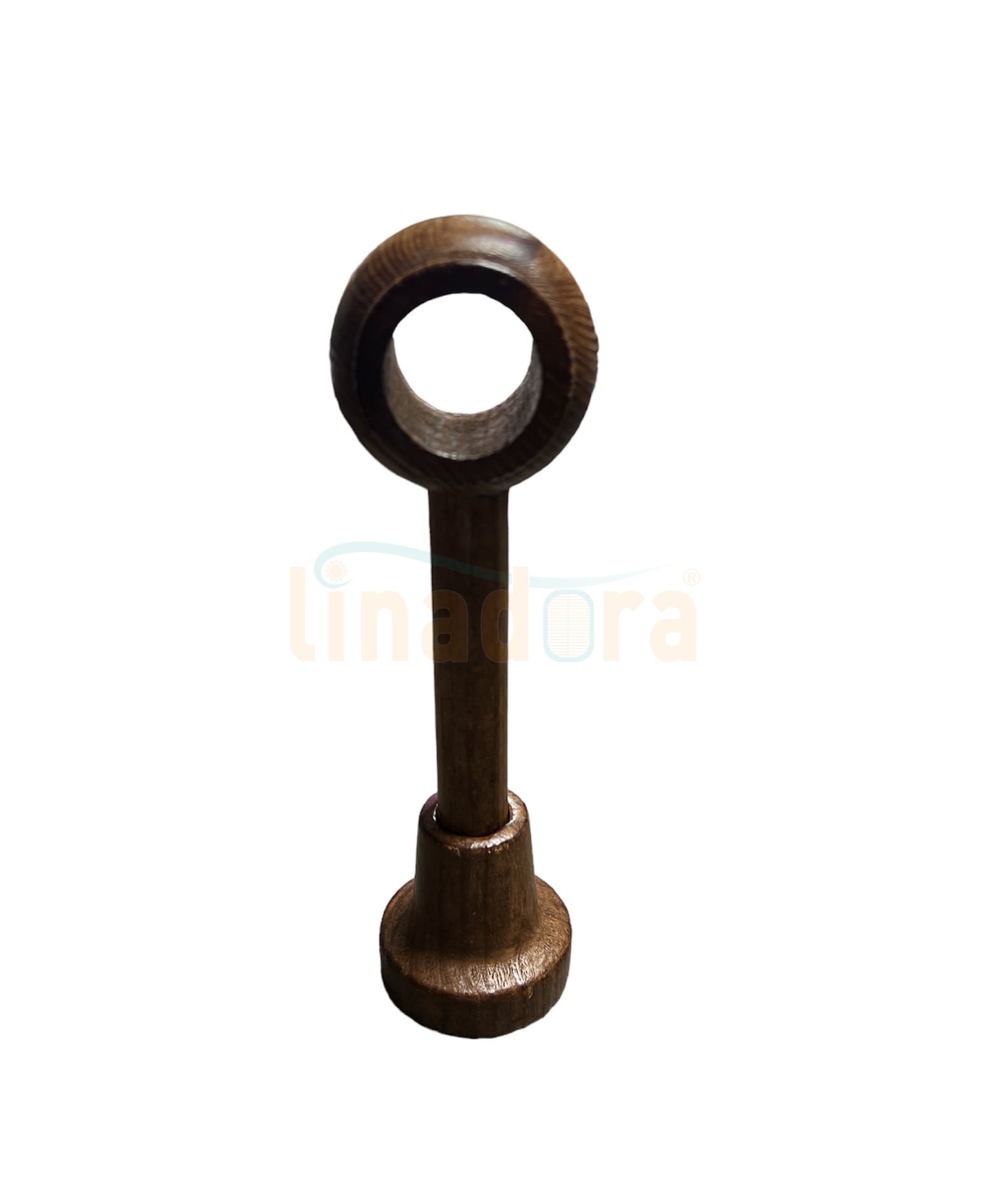 Rustik Ahşap Taşıyıcı Ayak 28 mm Ceviz