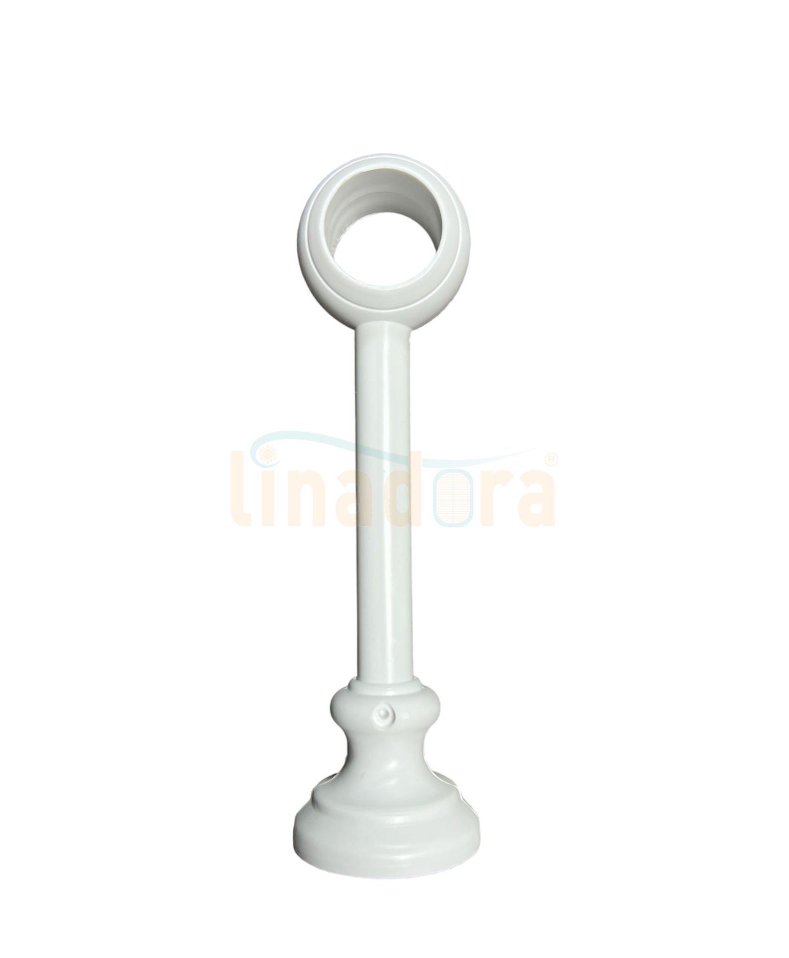 Rustik Plastik Taşıyıcı Ayak 28 mm Beyaz