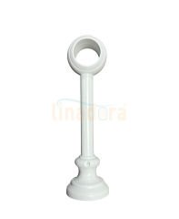Rustik Plastik Taşıyıcı Ayak 28 mm Beyaz